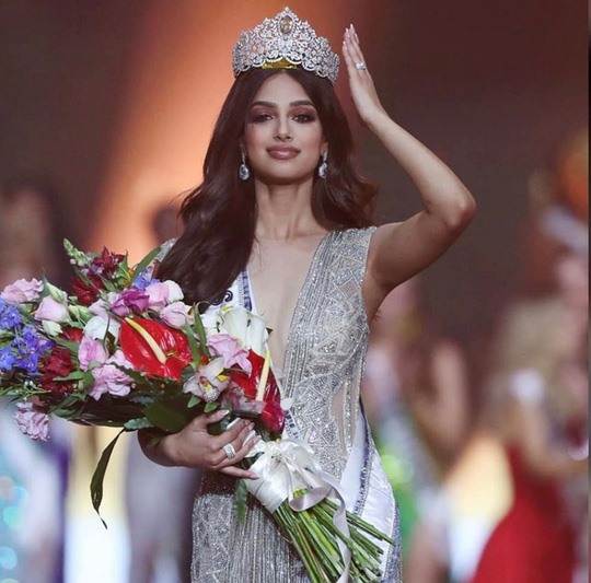 Đại diện Ấn Độ Harnaaz Sandhu đăng quang Miss Universe 2021 vào ngày 13.12 vừa qua