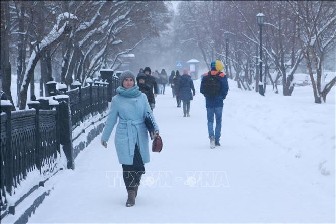 Siberia nằm ở vùng Viễn Đông của Nga, lạnh quanh năm. Ảnh: TTXVN