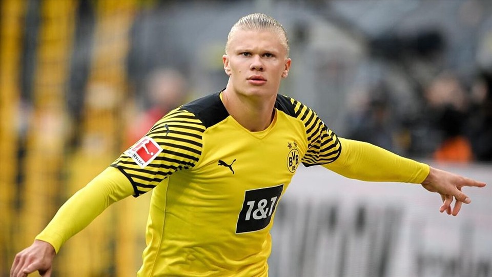Haaland sẽ rời đi với giá rất cao, đem lại lợi nhuận khổng lồ cho Dortmund. Ảnh: AFP