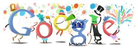 Google Doodle giao thừa năm 2011