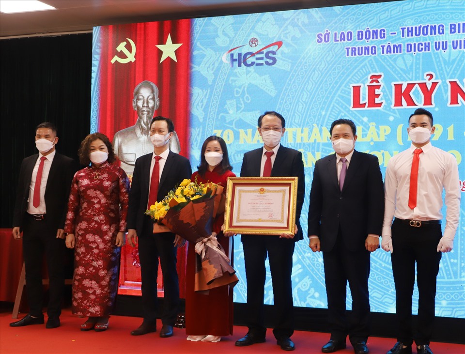 TTDVVL Hà Nội đã được Chủ tịch nước trao thưởng Huân chương Lao động hạng Ba. Ảnh: Lương Hạnh.
