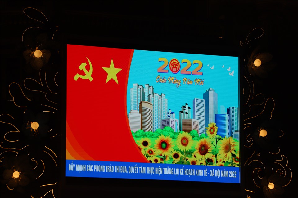 Hình ảnh chào đón năm mới 2022.