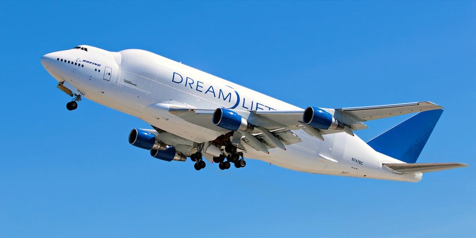 Máy bay Boeing 747 Dreamlifter. Ảnh: Boeing