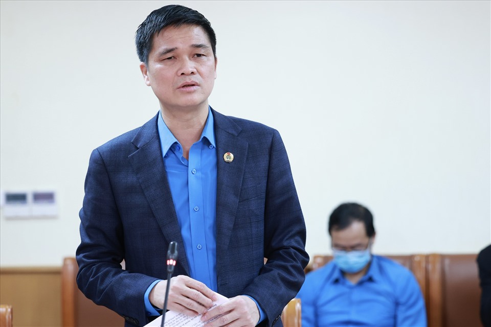 Phó Chủ tịch Ngọ Duy Hiểu phát biểu. Hải Nguyễn