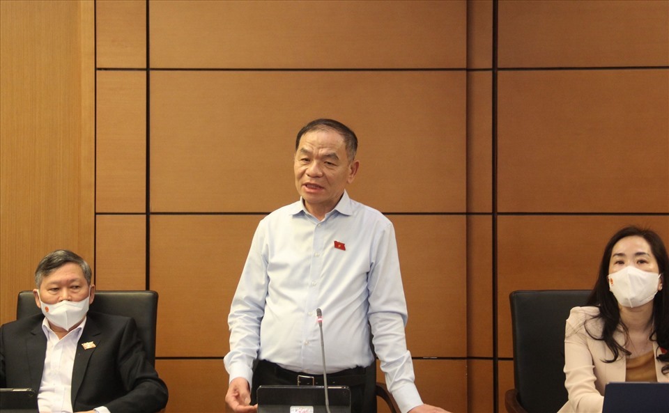 Đại biểu Lê Thanh Vân - Uỷ viên Thường trực Uỷ ban Tài chính Ngân sách của Quốc hội. Ảnh T.Vương