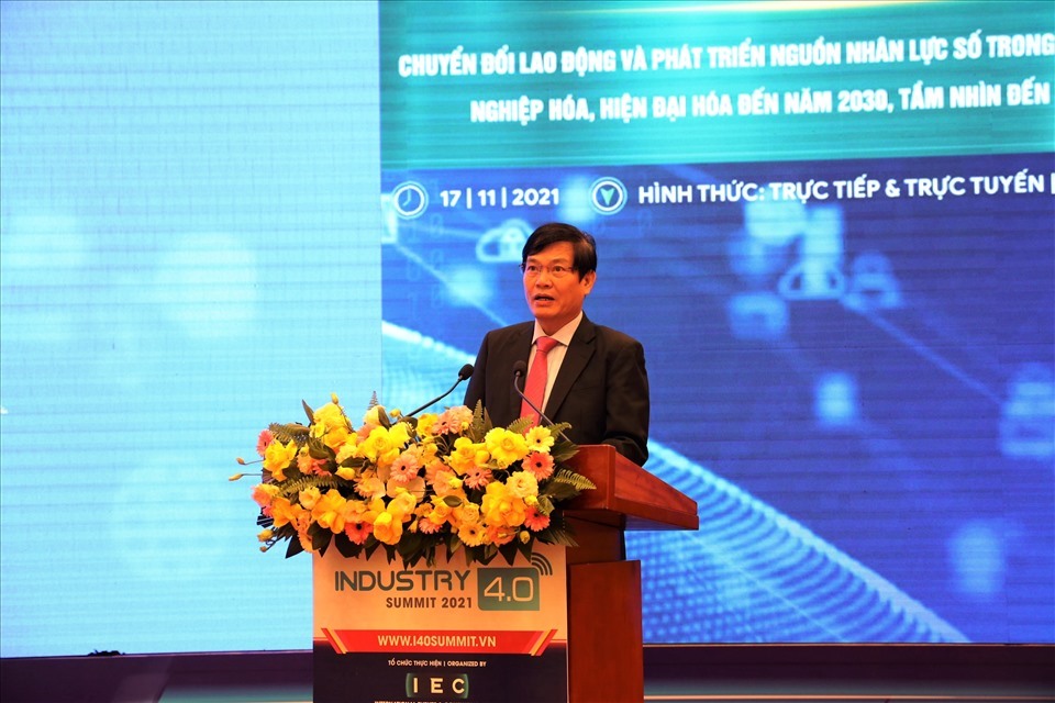 Ông Đỗ Ngọc An - Phó trưởng ban Kinh tế Trung ương phát biểu tại hội thảo. Ảnh: T.V