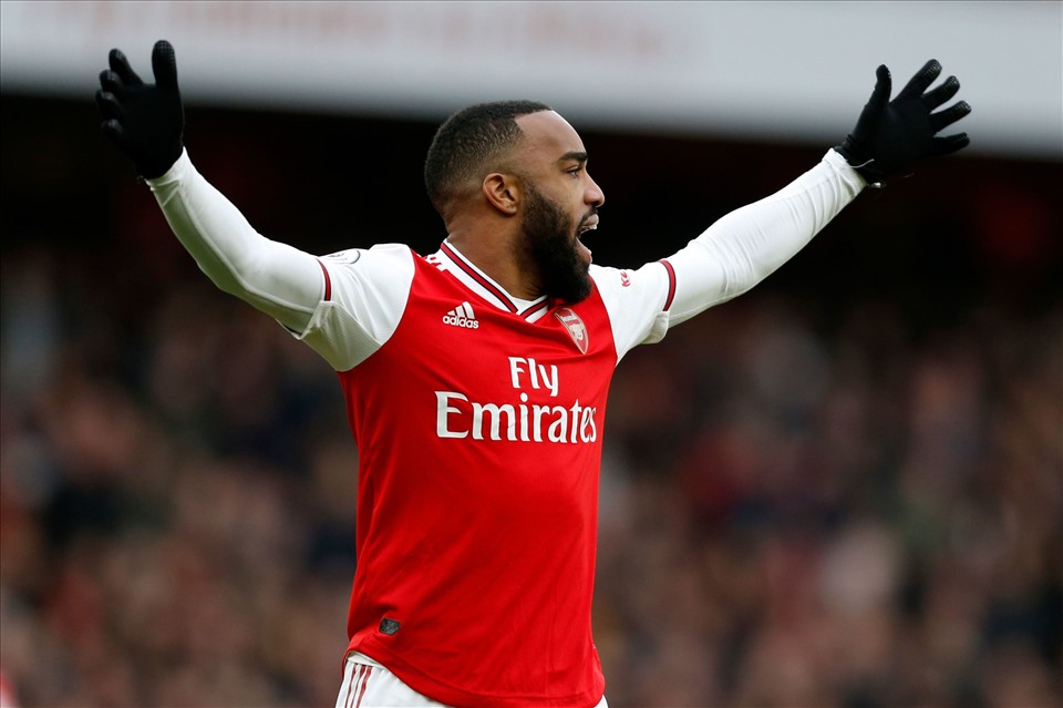 10. Alexandre Lacazette (Tiền đạo - Arsenal): 8 bàn thắng