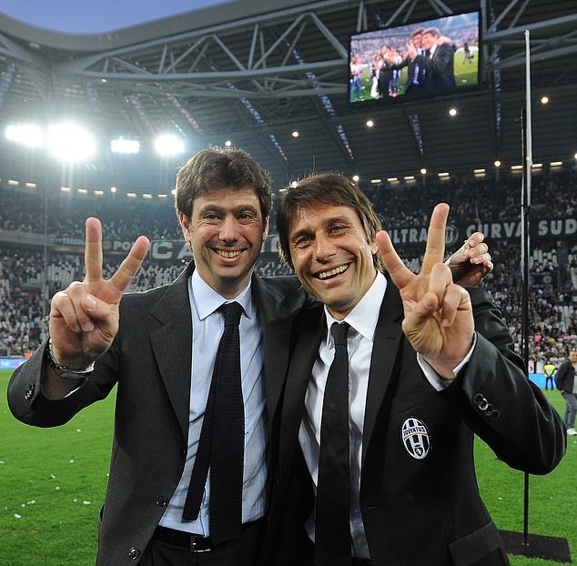 Hai người từng thân thiết khi Juve bắt đầu chuỗi thành công trong thập kỉ trước. Ảnh: Juventus FC.