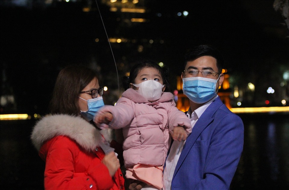 Anh Tân cùng gia đình nhỏ của mình đón Tết lần đầu tiên ở Thủ đô