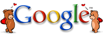 Google Doodle kỷ niệm ngày Valentine năm 2001.