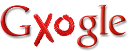 Google Doodle kỷ niệm ngày Valentine năm 2009.