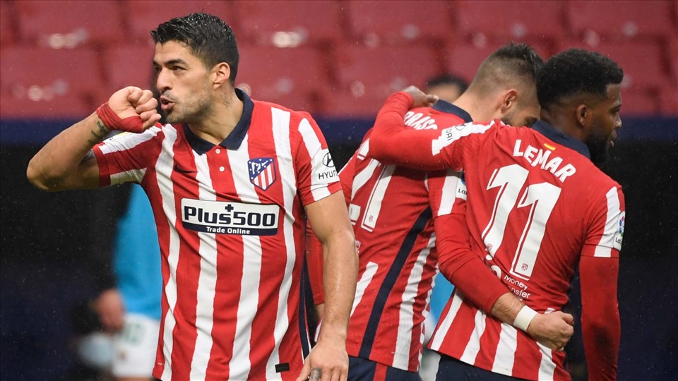 1. Luis Suárez (Tiền đạo - Atlético Madrid): 16 bàn thắng