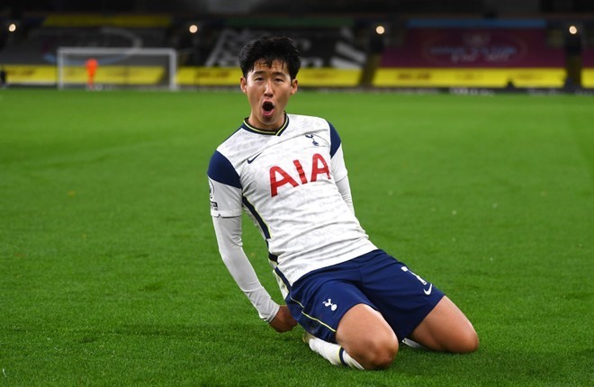 5. Son Heung-min (Tiền vệ tấn công/Tiền đạo - Tottenham Hotspur): 13 bàn thắng