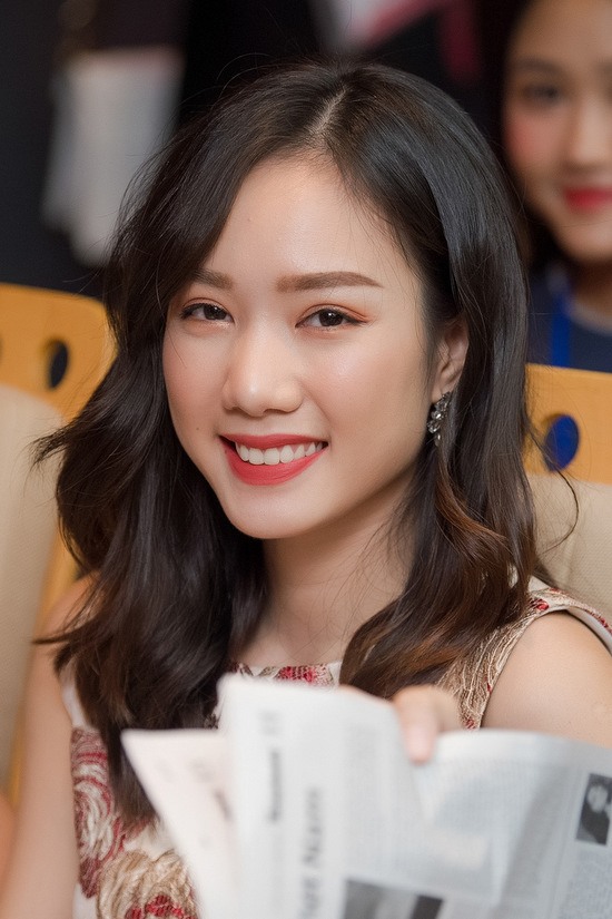 Người đẹp Nguyễn Thị Hồng Tuyết từng lọt Top 5 Hoa hậu Việt Nam 2018 và giành được danh hiệu Gương mặt khả ái.