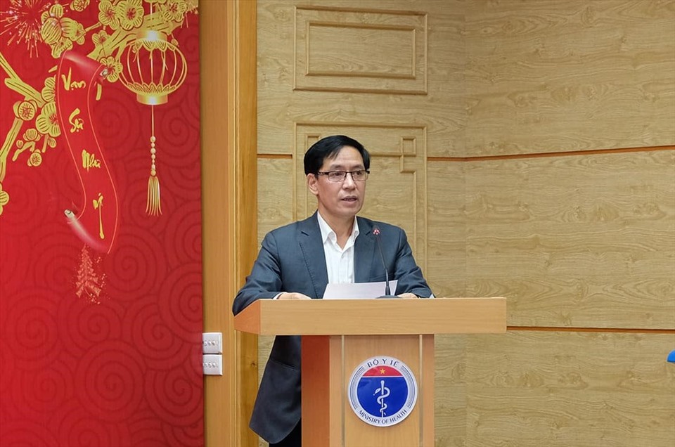 Ông Đặng Quang Tấn- Cục trưởng Cục Y tế dự phòng- Bộ Y tế. Ảnh: Trần Minh