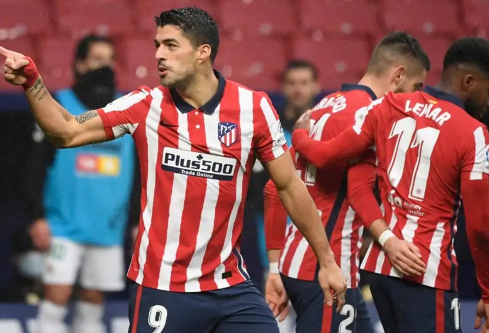 8. Luis Suárez (Atlético Madrid): 14 bàn thắng (28 điểm)