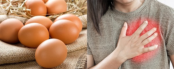 Không chỉ người bệnh, người bình thường cũng không ăn quá nhiều trứng gà mỗi tuần. Đồ hoạ: Phương Linh.