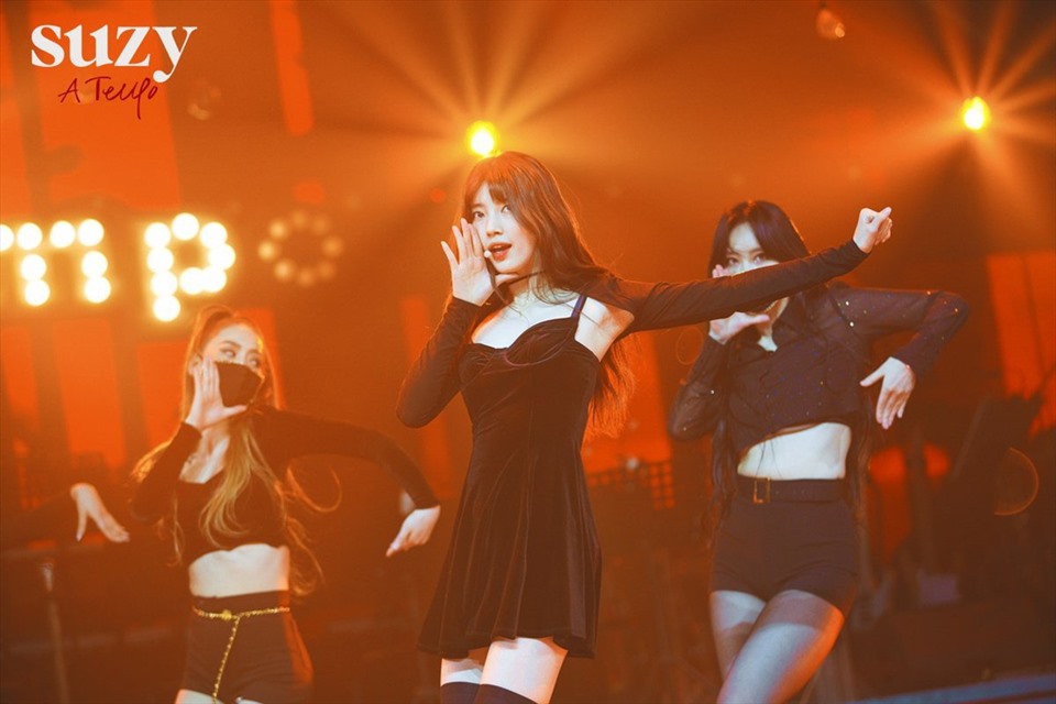 Cuối tháng 1 vừa qua, cựu thành viên Miss A tổ chức concert trực tuyến kỷ niệm 10 năm ra mắt. Tại đây, giọng ca 9X nhận được nhiều lời khen ngợi về giọng hát ngọt ngào, vũ đạo đẹp mắt. Ảnh: Instagram.