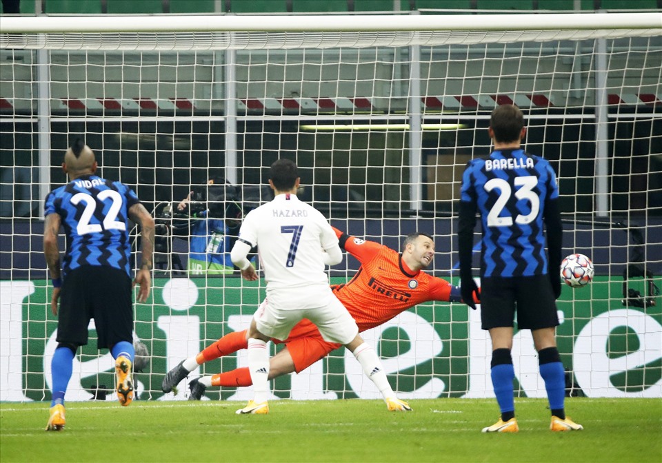 Real Madrid đã thắng 2-0 trên sân Inter Milan ở vòng đấu bảng mùa giải này. Ảnh: AFP