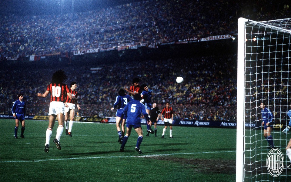 AC Milan từng thắng Real Madrid 5-0 vào năm 1989. Ảnh: ACM