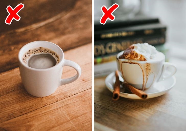 3. Hạn chế uống cà phê:  Do trong cà phê có hương vị mạnh mẽ cũng như có tác động ảnh hưởng đến quá trình sản xuất nước bọt. Sau khi uống cafe, Caffeine sẽ khiến khả năng tiết nước bọt bị sụt giảm. Nếu miệng bạn ít nước bọt sẽ làm gia tăng vi khuẩn gây mùi. Ảnh: Brightside