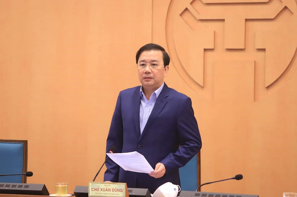 Phó Chủ tịch UBND TP Hà Nội Chử Xuân Dũng.