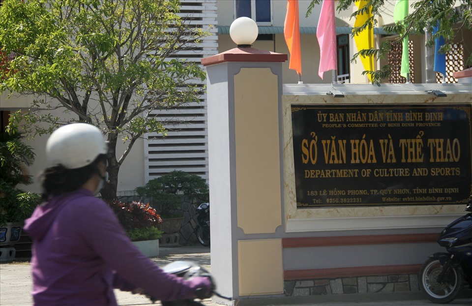 Sở VH-TT tỉnh Bình Định. Ảnh: N.T