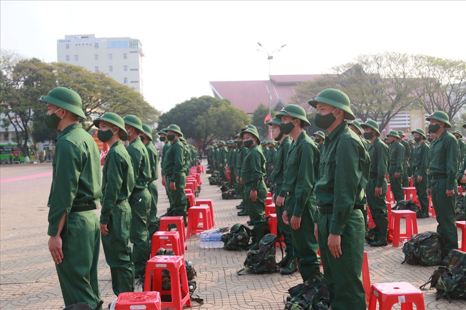 Quang cảnh buổi lễ. Ảnh: Bảo Trung