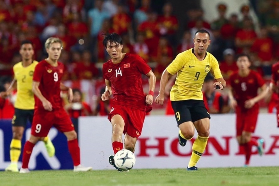 Đội tuyển Việt Nam đang có lợi thế tiến sâu tại vòng loại World Cup 2022. Ảnh: Hải Đăng.