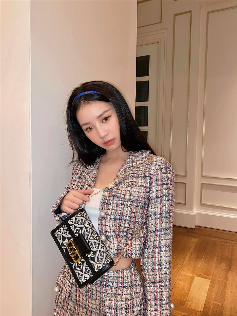 Amee thường xuyên xuất hiện với hình ảnh năng động và có chút tiểu thư. Ảnh: FB NV.