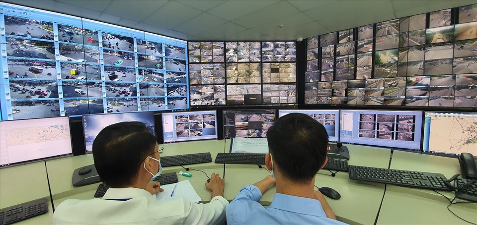 Ứng dụng “TTGT Tp Hồ Chí Minh” hiện được vận hành bởi Trung tâm quản lý đường hầm sông Sài Gòn. Ảnh: Đình Trường.