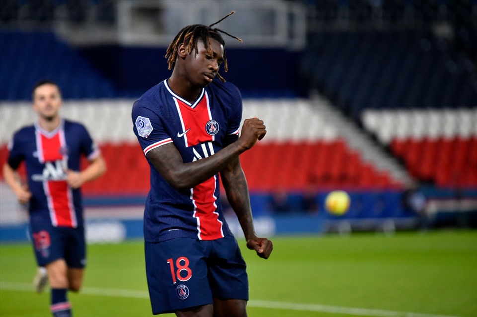 11. Moise Kean (Tiền đạo - Paris Saint-Germain): 9 bàn thắng