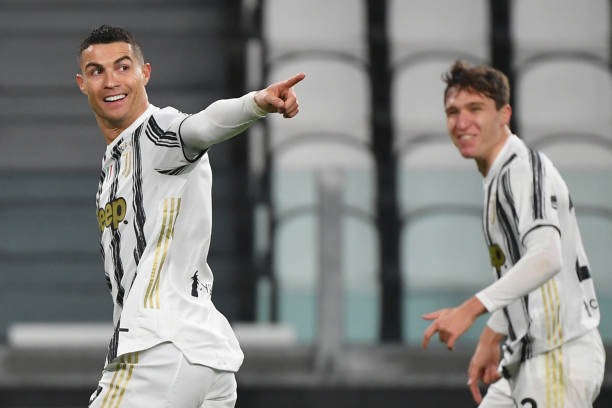 Ronaldo vẫn là người hùng của Juventus. Ảnh: AFP