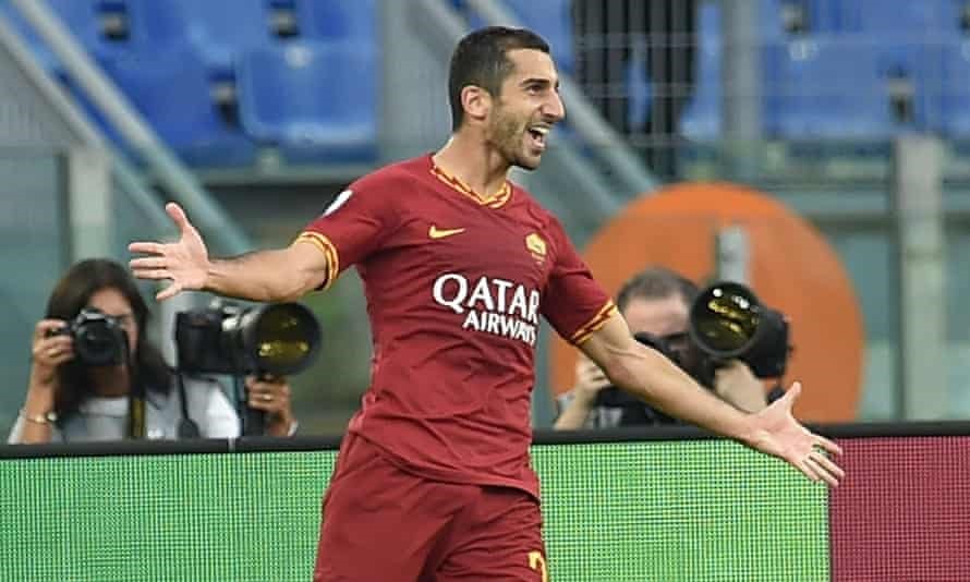9. Henrikh Mkhitaryan (Tiền vệ - AS Roma): 9 bàn thắng
