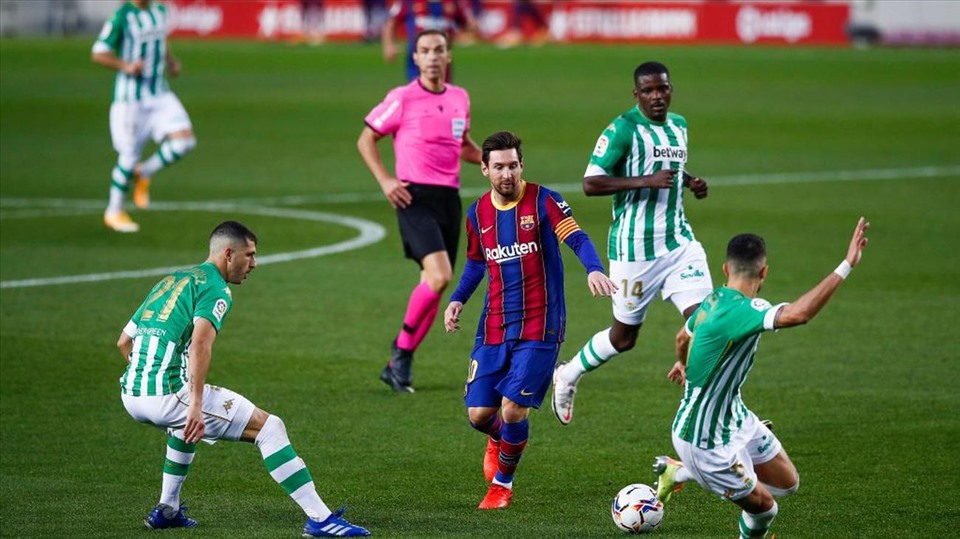 Barca không thể sống thiếu Messi. Ảnh: AFP