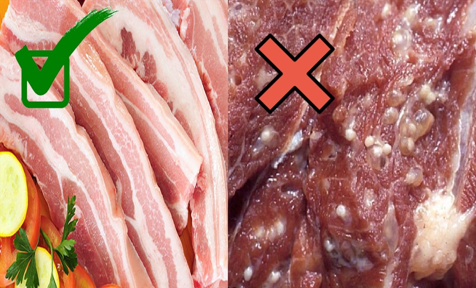 Khi mua thịt, ngoài việc quan sát màu sắc, độ tươi của thịt, cần phải tinh ý nhận ra mùi của miếng thịt để chọn được miếng thịt tươi ngon.
