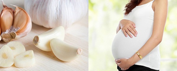 Phụ nữ có thai nên kiêng ăn tỏi quá nhiều để tránh nguy cơ có hại cho sức khoẻ của cả mẹ và bé. Đồ hoạ: Phương Linh.