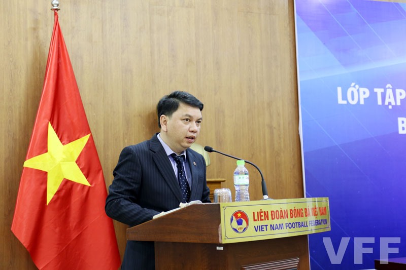 Ông Lê Hoài Anh – Tổng Thư ký, Trưởng ban tổ chức lớp tập huấn. Ảnh: Huy Nhân