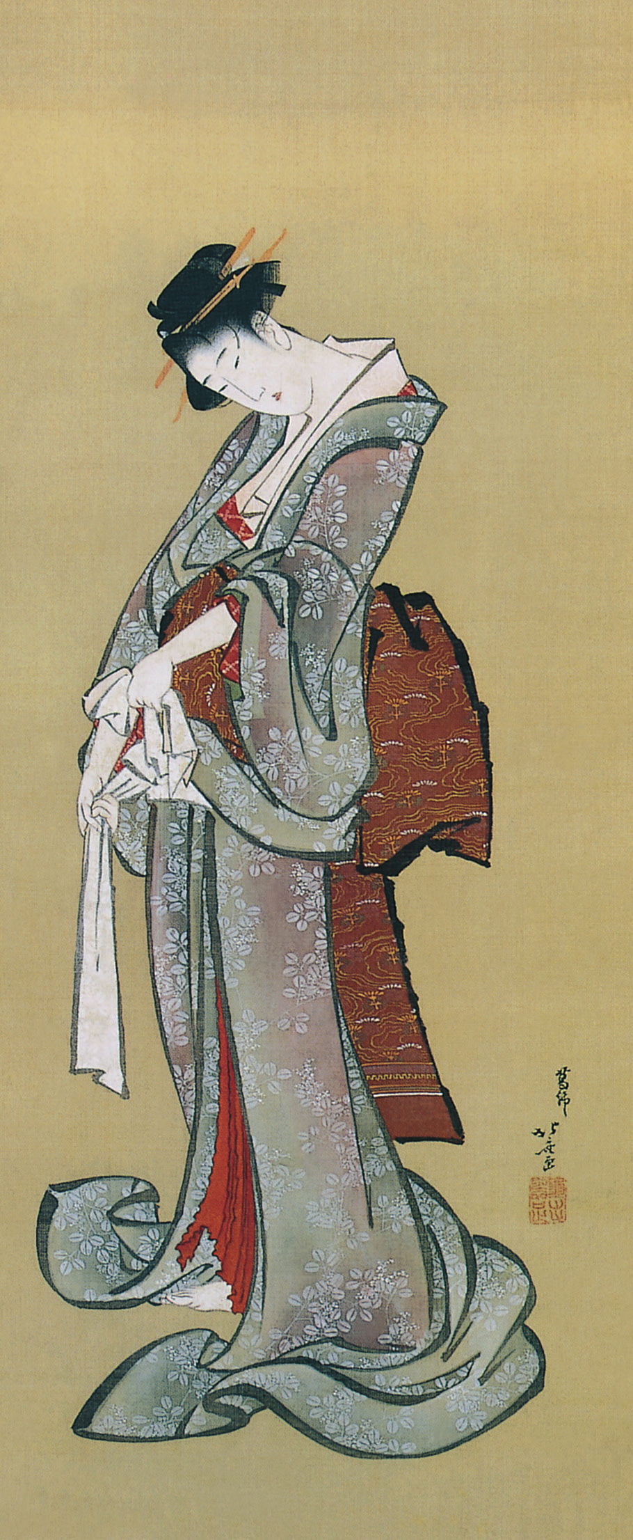 Một trong số các họa phẩm của Hokusai. Ảnh: Omega Plus cung cấp