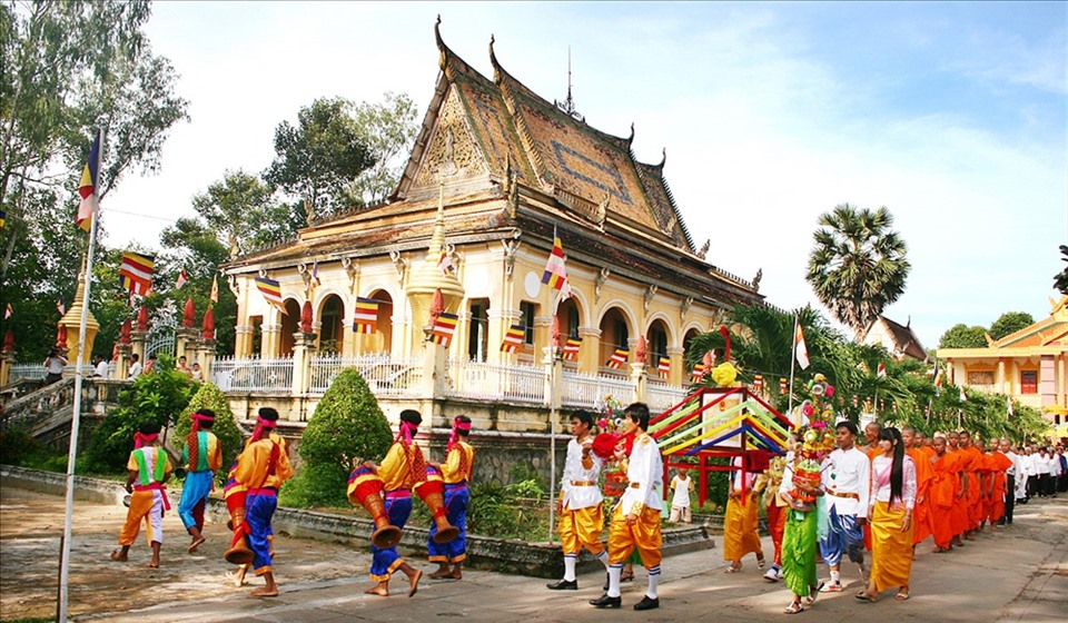 Tỉnh Trà Vinh sở hữu kho tàng văn hóa đặc sắc của đồng bào Khmer Nam Bộ. Ảnh: P.V.