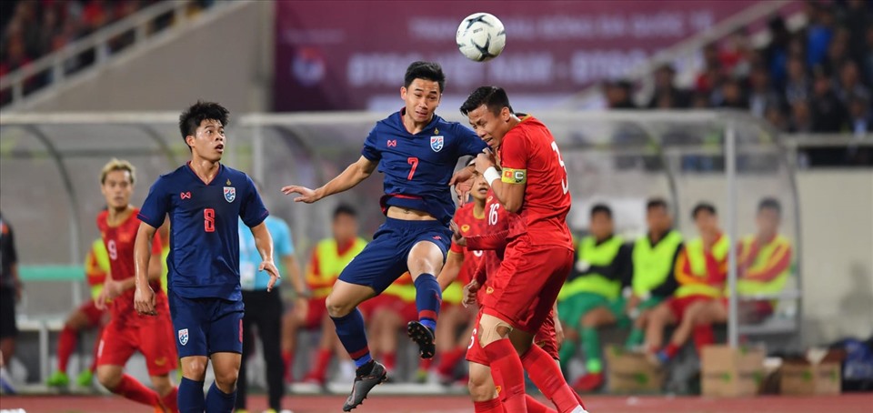 Tuyển Việt Nam đang có cơ hội lớn để tái hiện thành công của tuyển Thái Lan. Ảnh: AFC.