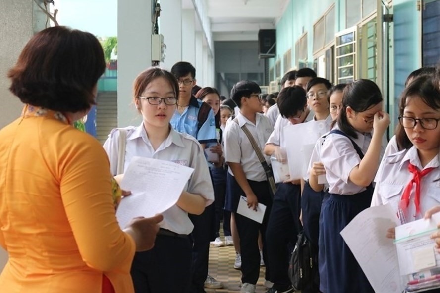 Nhiều trường ở Nghệ An tuyển thẳng học sinh có chứng chỉ Tiếng Anh quốc tế. Ảnh: Anh Nhàn