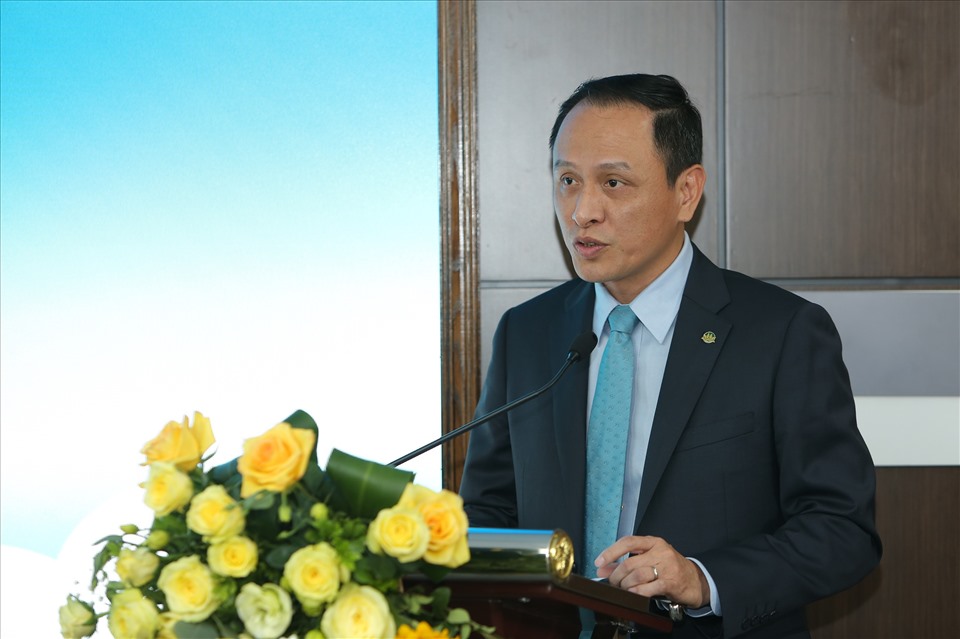 Ông Lê Hồng Hà – Tổng giám đốc Vietnam Airlines đề cao mối quan hệ hợp tác với MB. Nguồn: MB