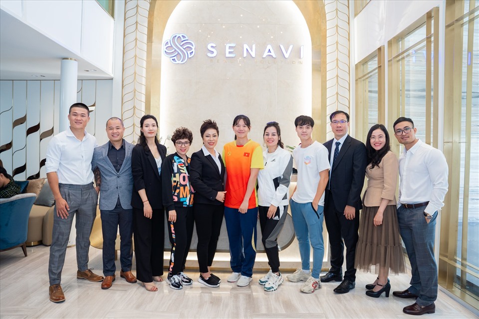 Rất nhiều VĐV nổi tiếng lựa chọn SENAVI để phục hồi, chăm sóc sức khoẻ. Ảnh TS