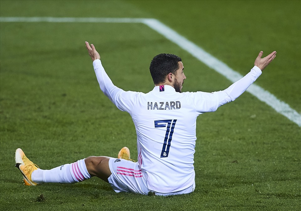 Những hình ảnh tốt đẹp nhất của Hazard đã để lại London cùng Chelsea. Ảnh: AFP