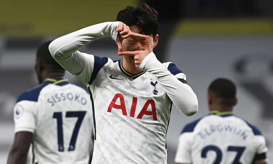 6. Son Heung-min (Tiền vệ tấn công/Tiền đạo - Tottenham Hotspur): 13 bàn thắng
