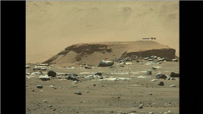Quang cảnh ở bề mặt sao Hỏa. Ảnh: NASA.