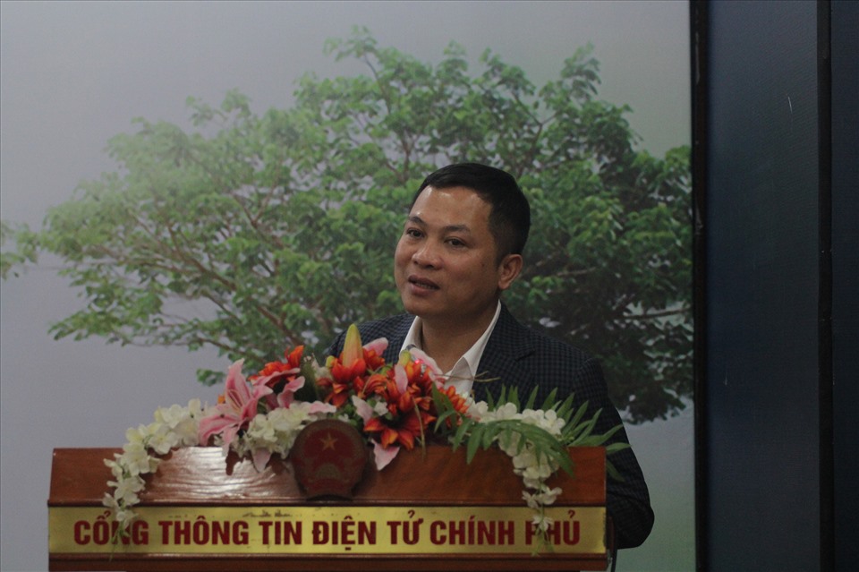 Ông Nguyễn Hồng Sân phát biểu tại lễ ký kết.