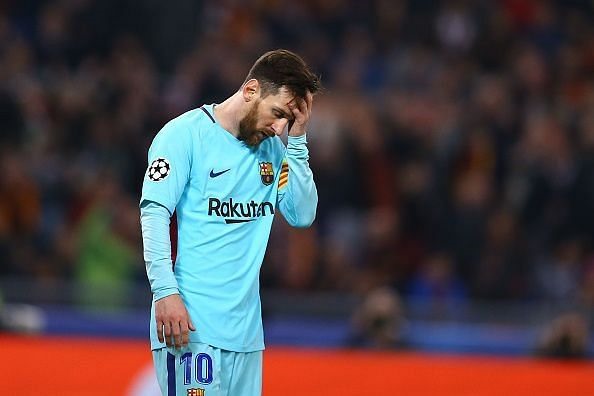 Messi (Barcelona). Ảnh: AFP.