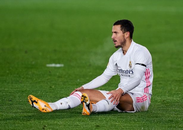 Hazard thường xuyên bị chấn thương hành hạ. Ảnh: AFP